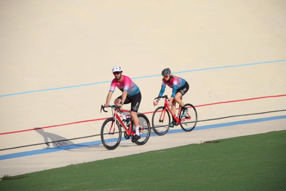 In pista al Velodromo di Noto